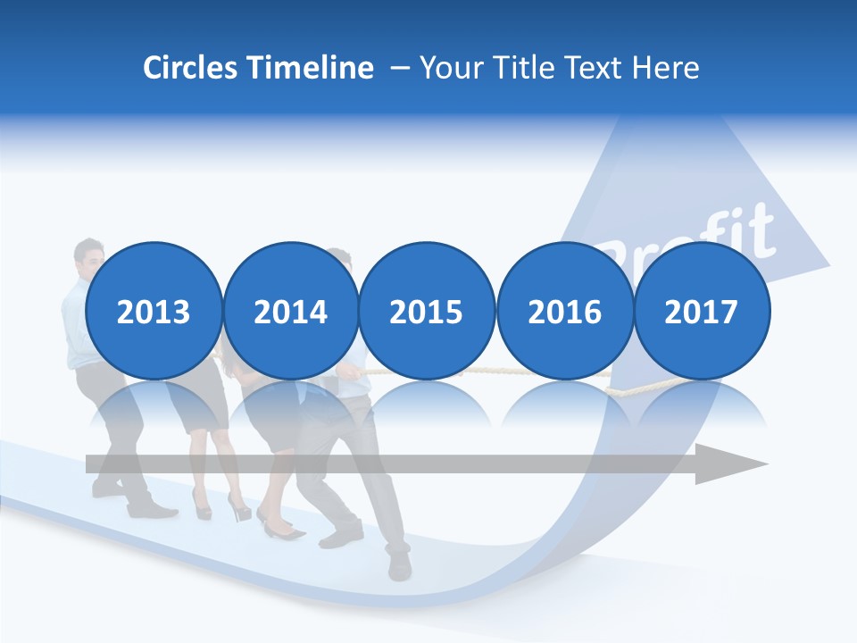 Positive Winner Growth PowerPoint Template