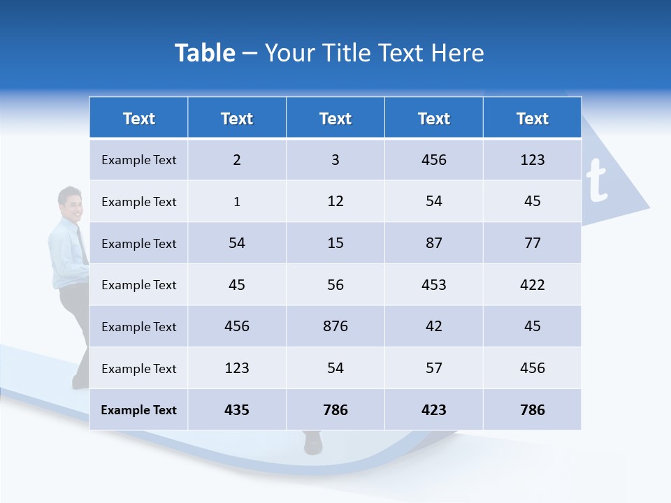 Positive Winner Growth PowerPoint Template