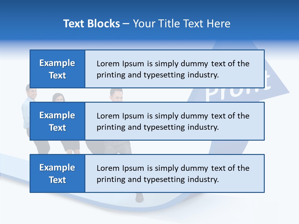 Positive Winner Growth PowerPoint Template