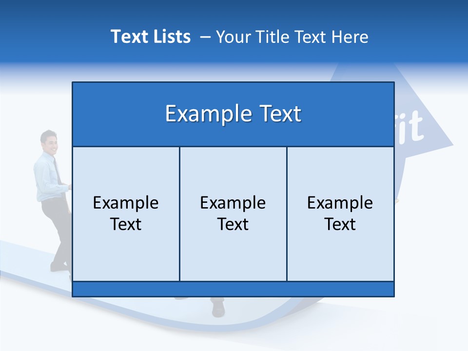 Positive Winner Growth PowerPoint Template