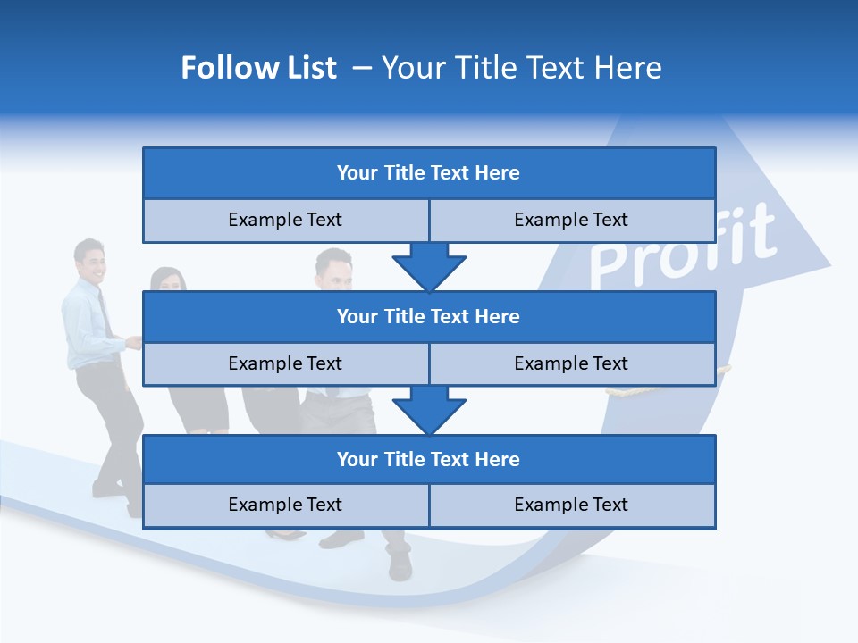 Positive Winner Growth PowerPoint Template