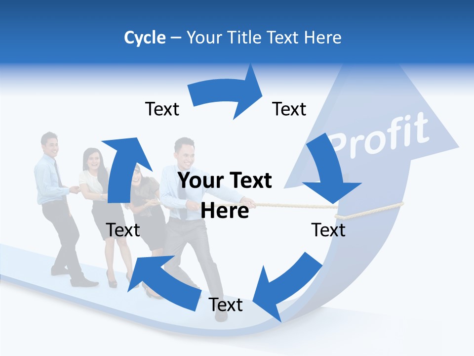 Positive Winner Growth PowerPoint Template