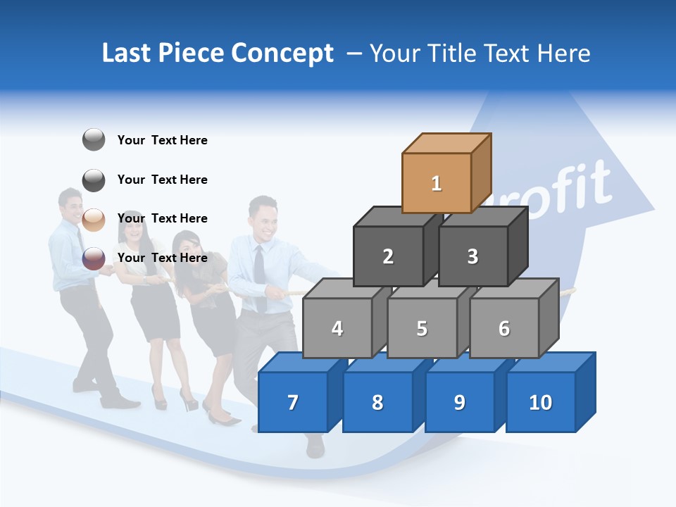 Positive Winner Growth PowerPoint Template