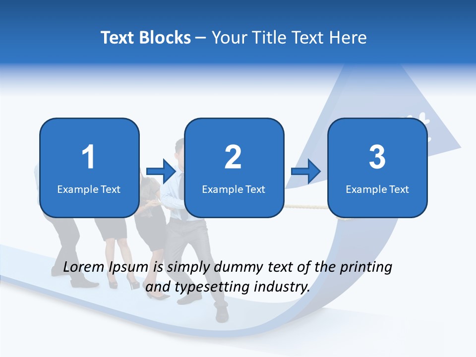 Positive Winner Growth PowerPoint Template