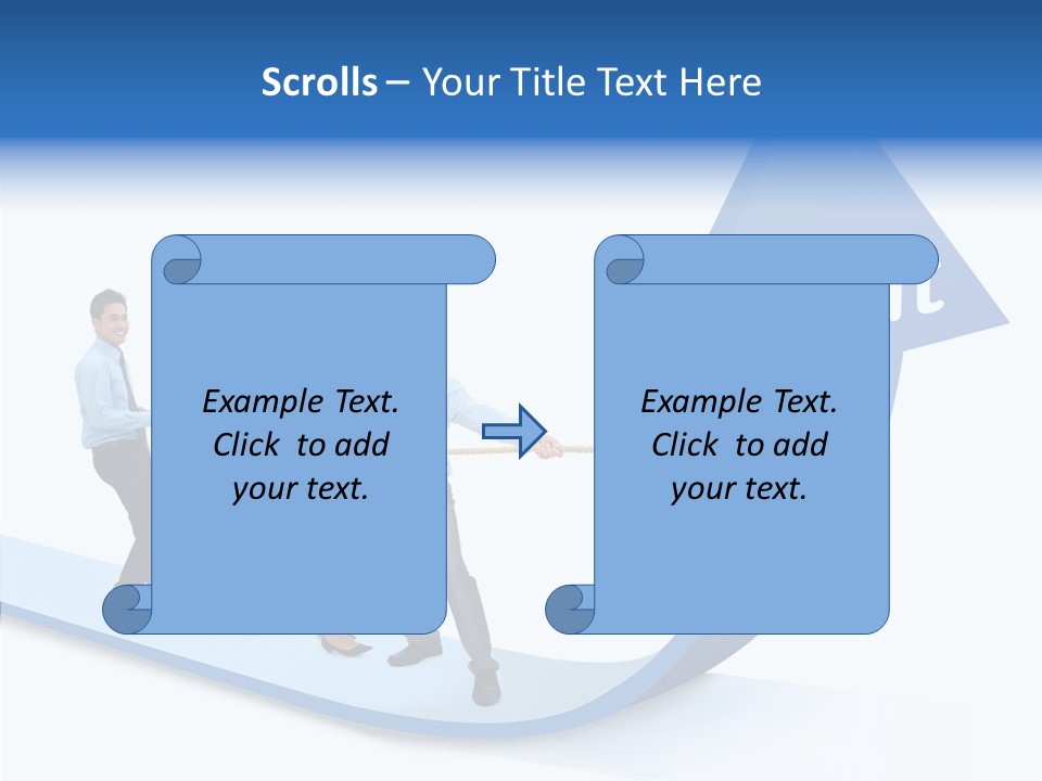 Positive Winner Growth PowerPoint Template