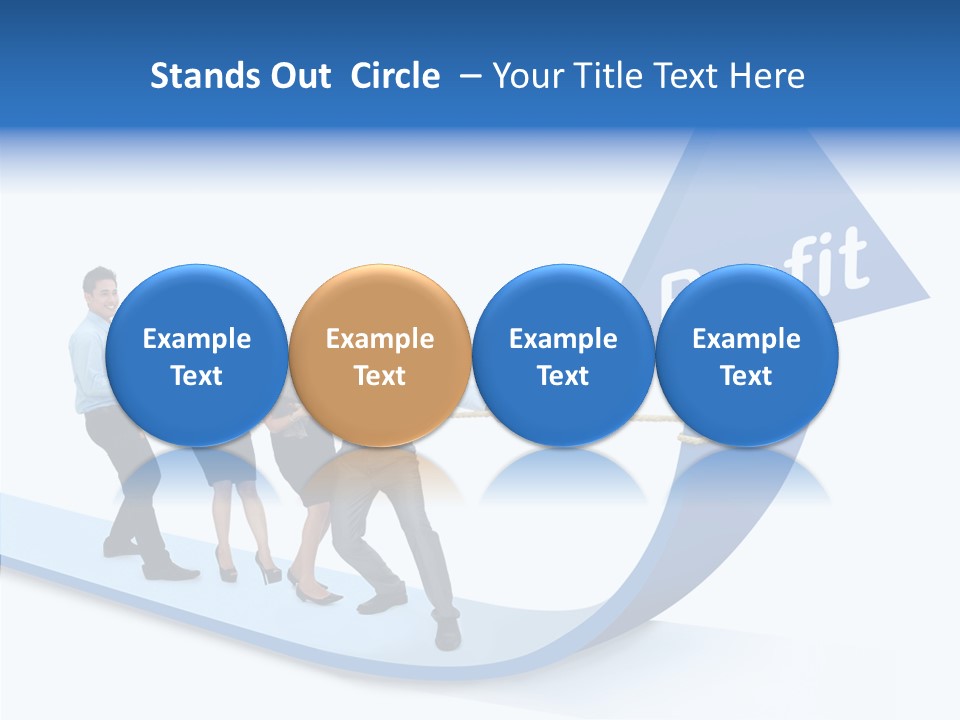 Positive Winner Growth PowerPoint Template