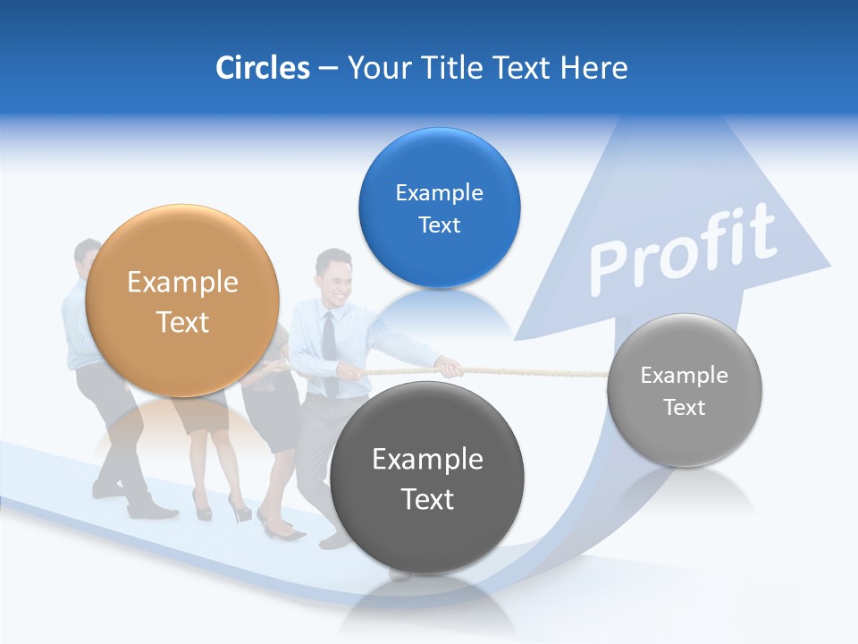 Positive Winner Growth PowerPoint Template