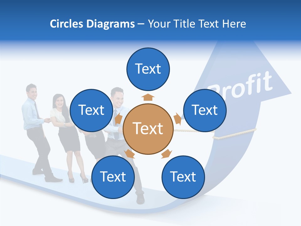 Positive Winner Growth PowerPoint Template