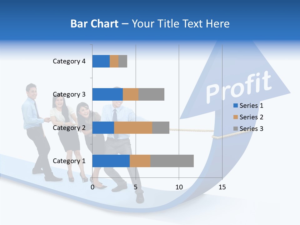 Positive Winner Growth PowerPoint Template