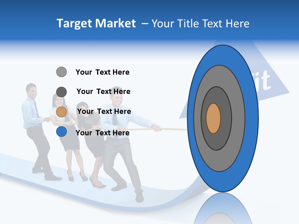 Positive Winner Growth PowerPoint Template