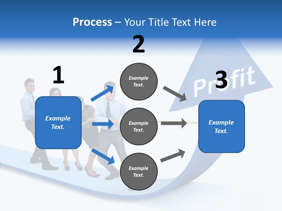 Positive Winner Growth PowerPoint Template