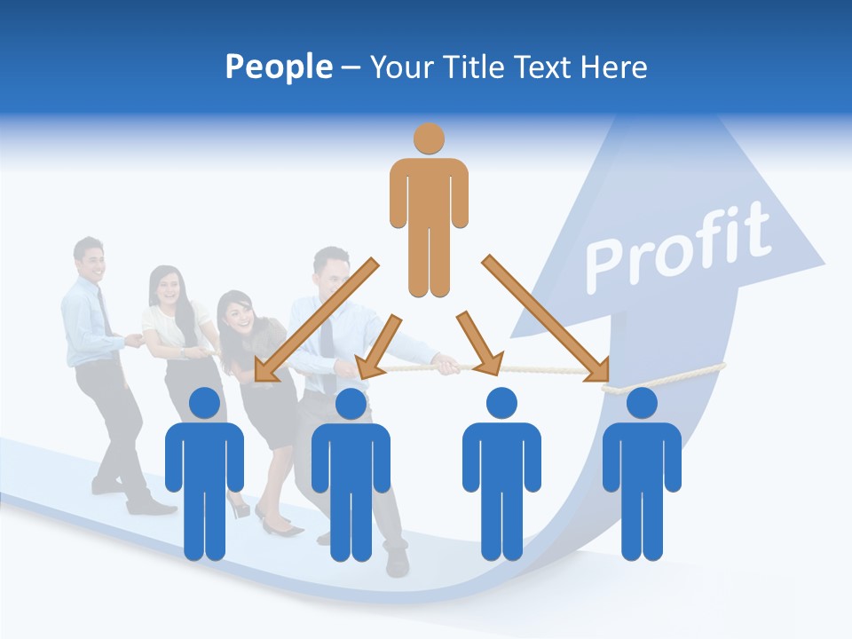 Positive Winner Growth PowerPoint Template