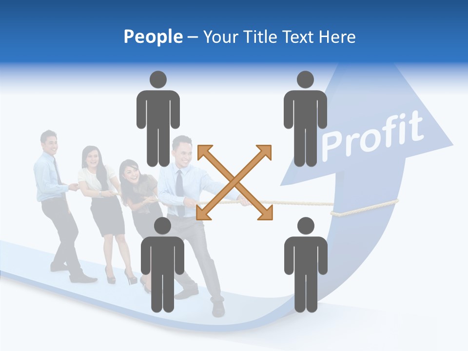 Positive Winner Growth PowerPoint Template