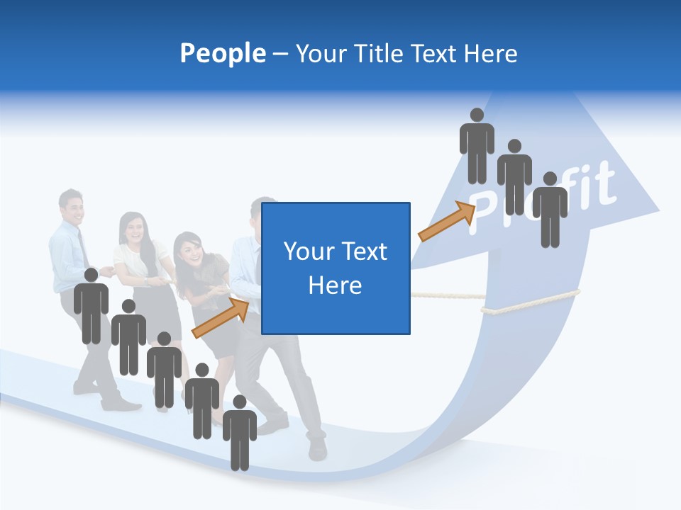 Positive Winner Growth PowerPoint Template