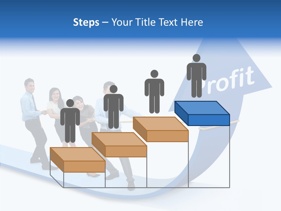 Positive Winner Growth PowerPoint Template