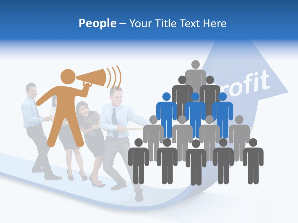 Positive Winner Growth PowerPoint Template