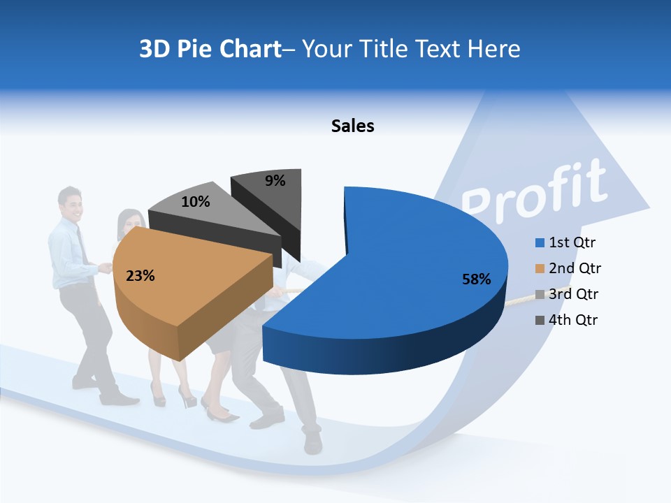 Positive Winner Growth PowerPoint Template