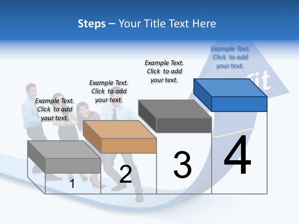 Positive Winner Growth PowerPoint Template