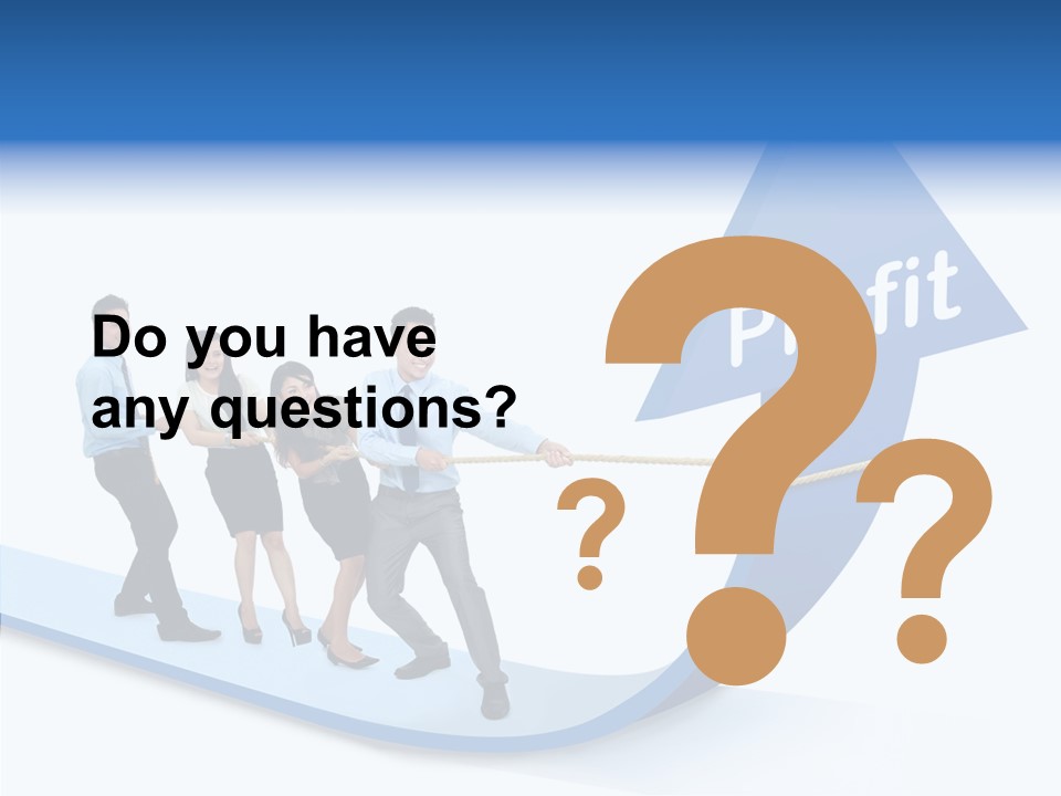 Positive Winner Growth PowerPoint Template