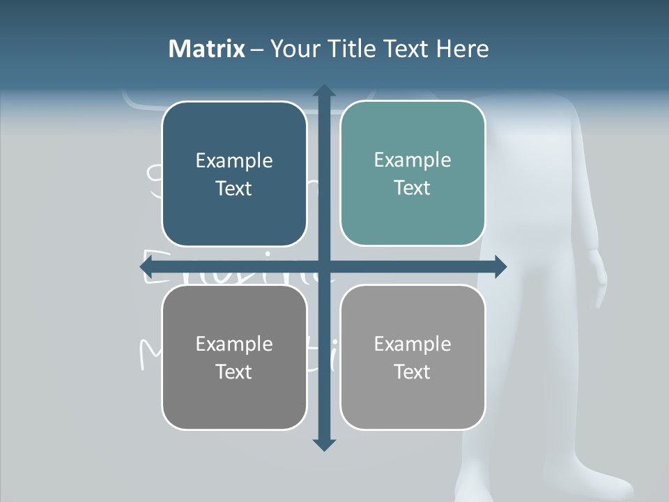 Puppet Text Man PowerPoint Template