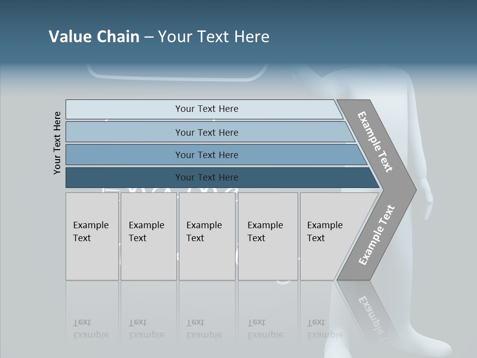 Puppet Text Man PowerPoint Template