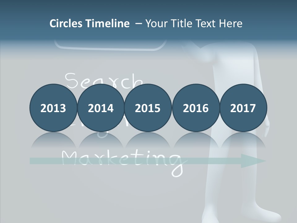 Puppet Text Man PowerPoint Template