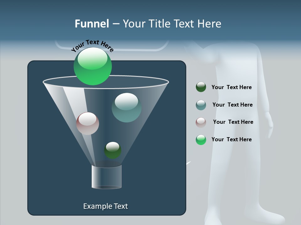 Puppet Text Man PowerPoint Template