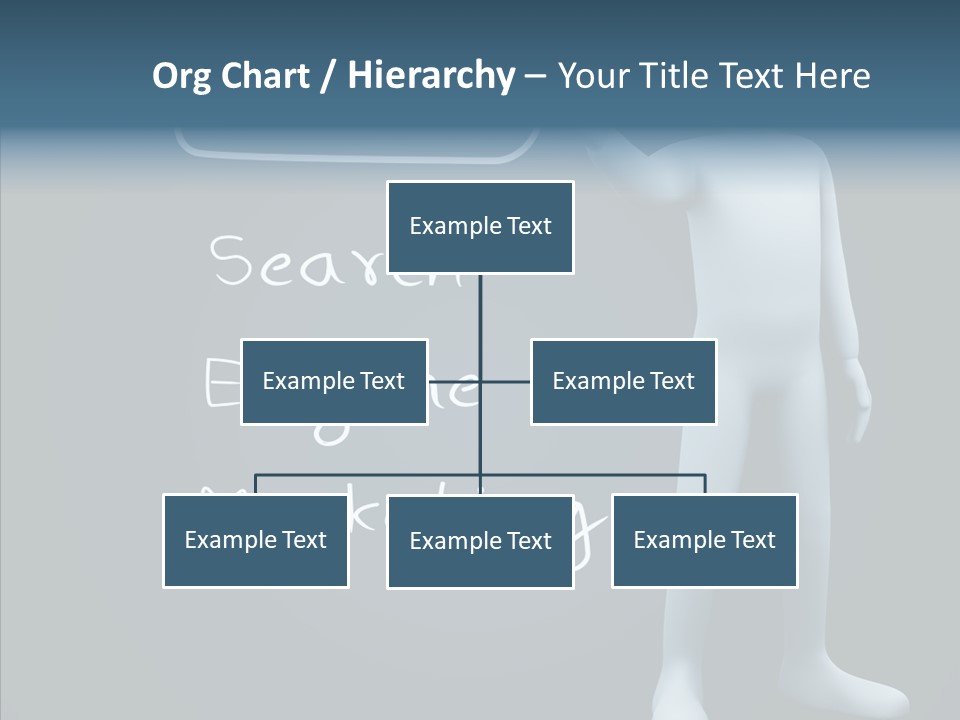 Puppet Text Man PowerPoint Template