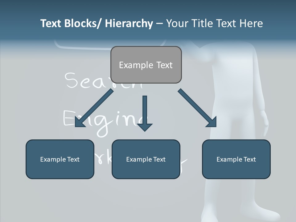 Puppet Text Man PowerPoint Template