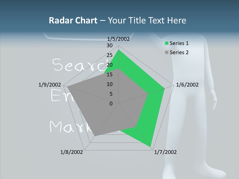 Puppet Text Man PowerPoint Template