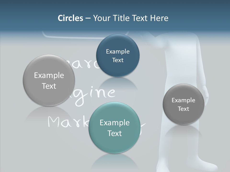 Puppet Text Man PowerPoint Template