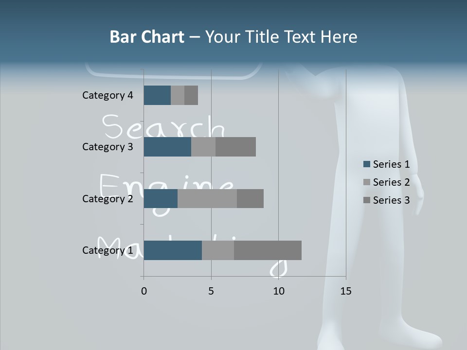 Puppet Text Man PowerPoint Template
