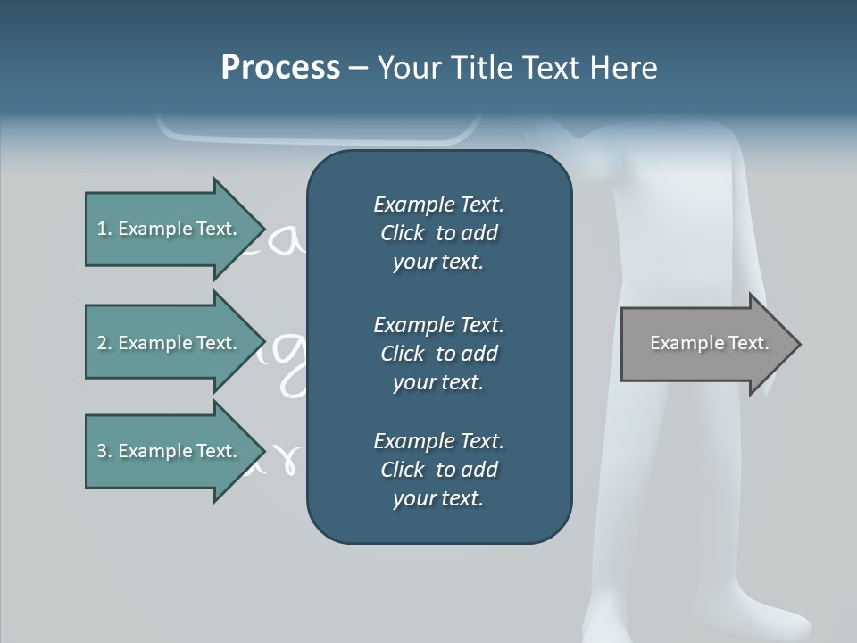 Puppet Text Man PowerPoint Template
