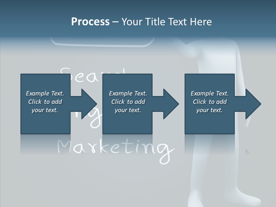 Puppet Text Man PowerPoint Template