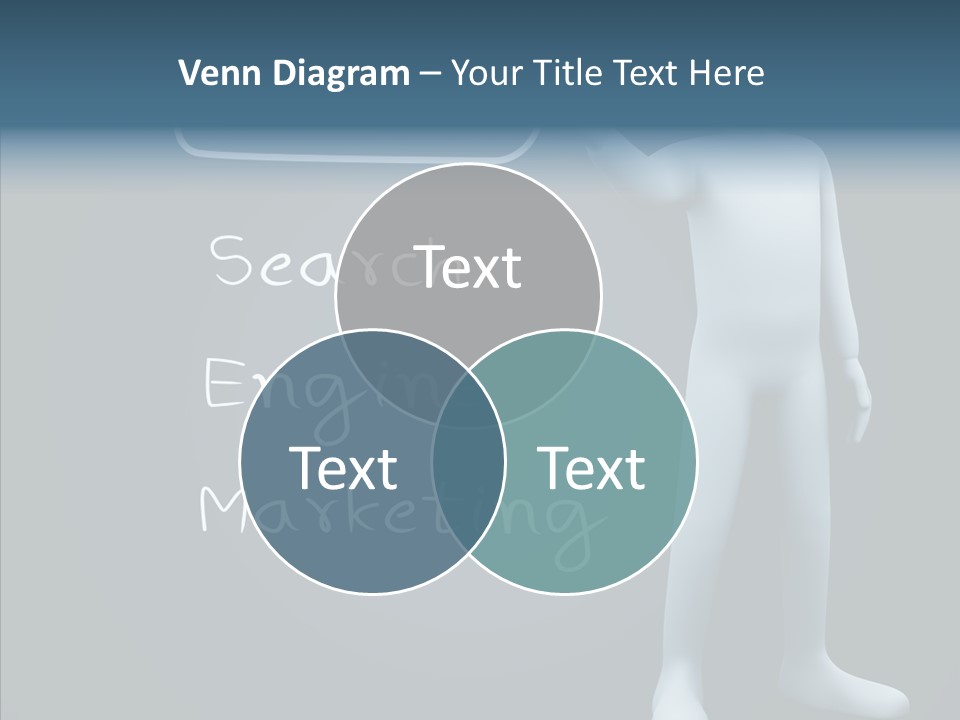 Puppet Text Man PowerPoint Template