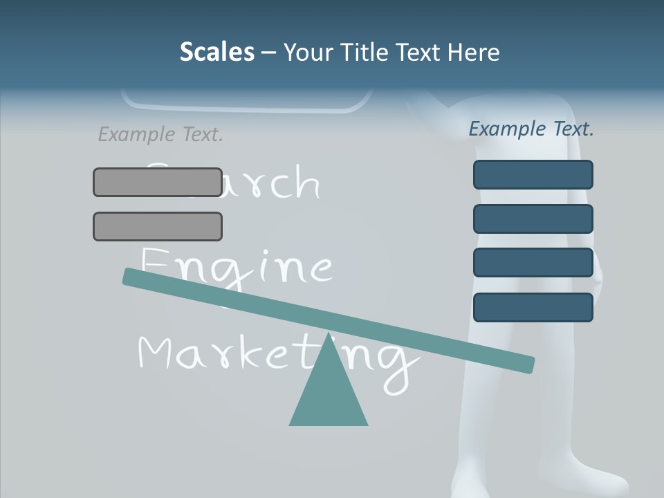 Puppet Text Man PowerPoint Template