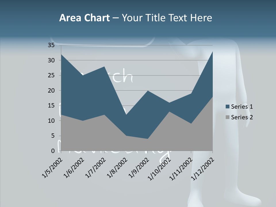Puppet Text Man PowerPoint Template