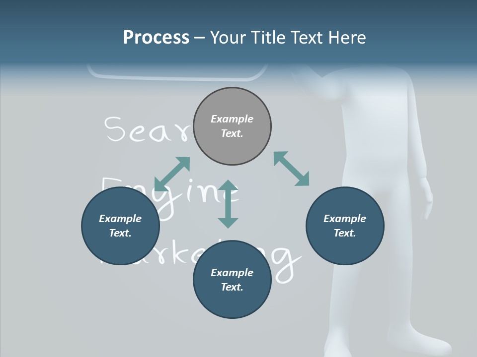 Puppet Text Man PowerPoint Template