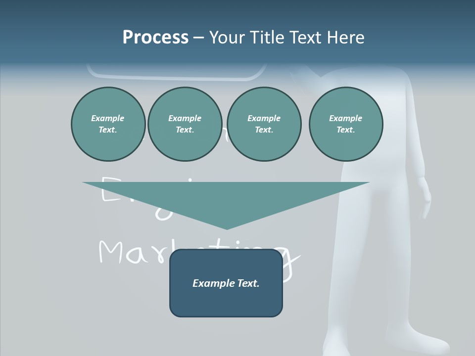 Puppet Text Man PowerPoint Template