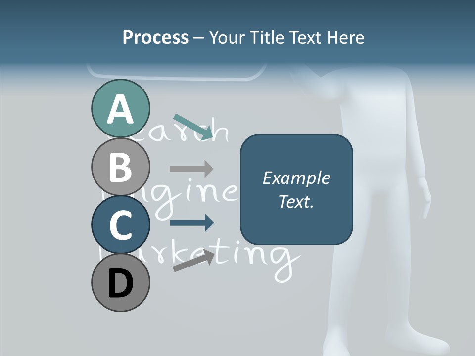 Puppet Text Man PowerPoint Template