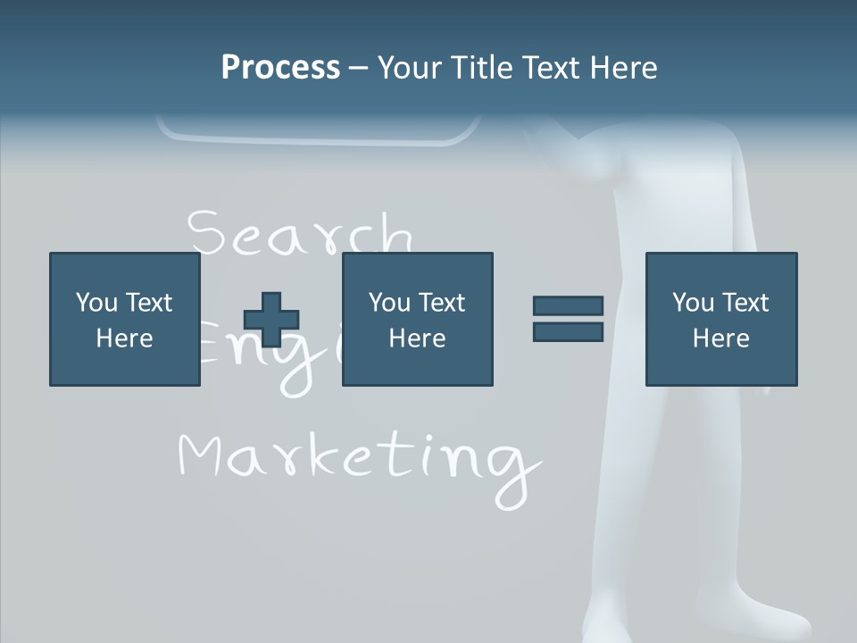 Puppet Text Man PowerPoint Template