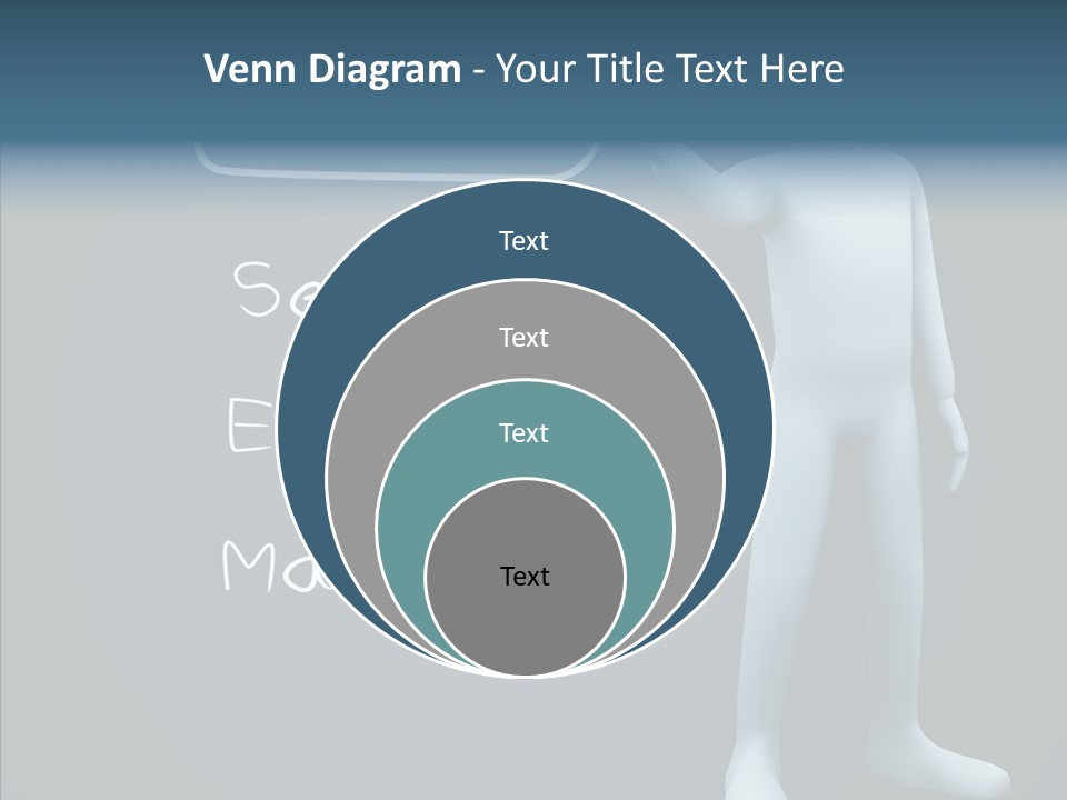 Puppet Text Man PowerPoint Template