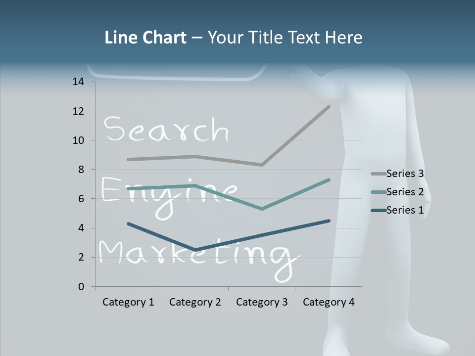 Puppet Text Man PowerPoint Template