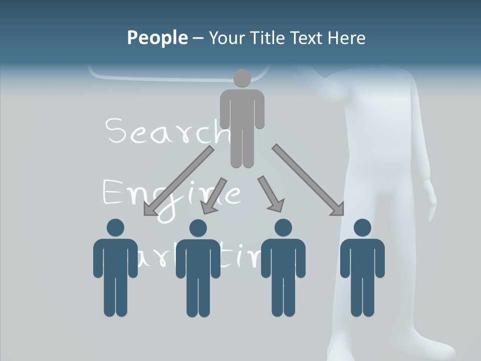 Puppet Text Man PowerPoint Template