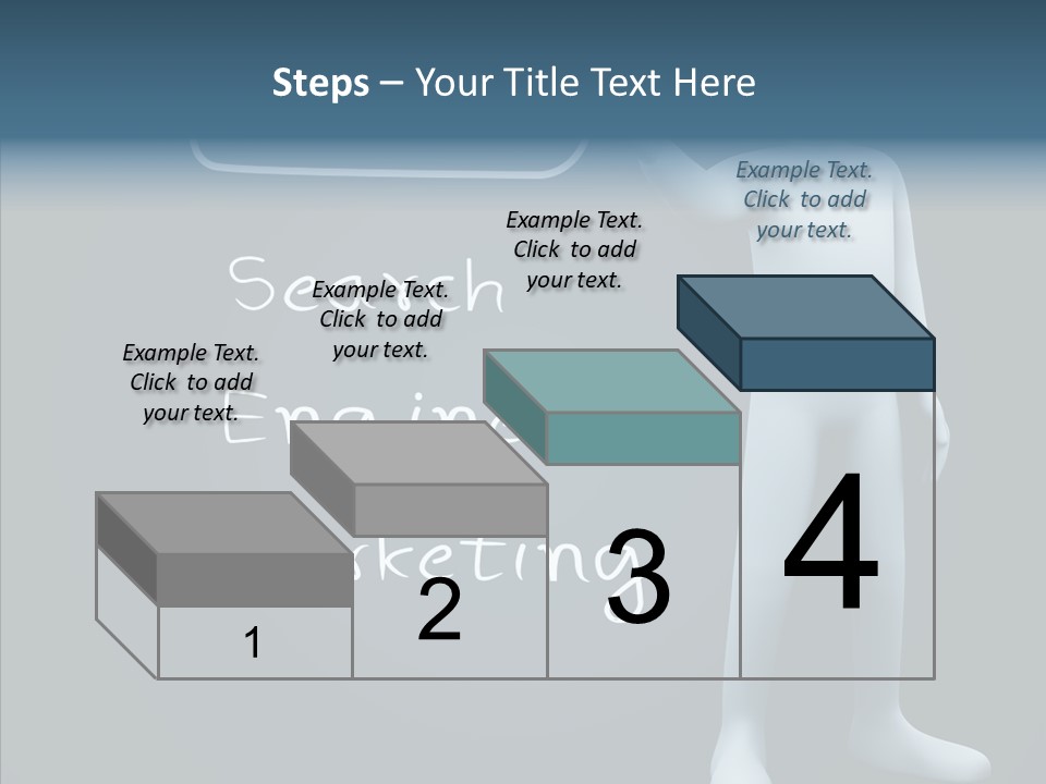 Puppet Text Man PowerPoint Template