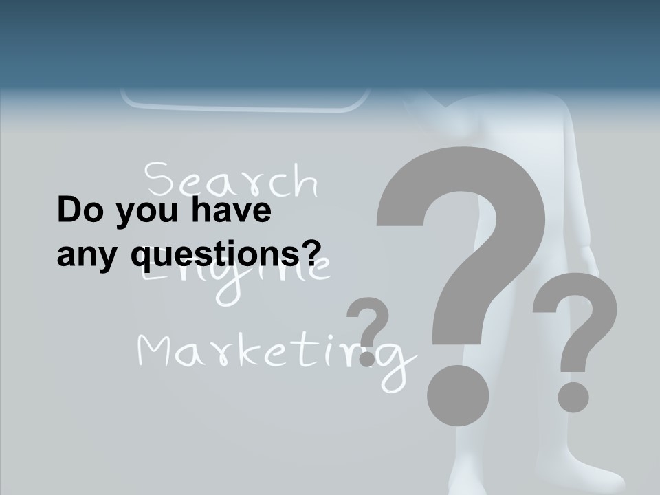 Puppet Text Man PowerPoint Template