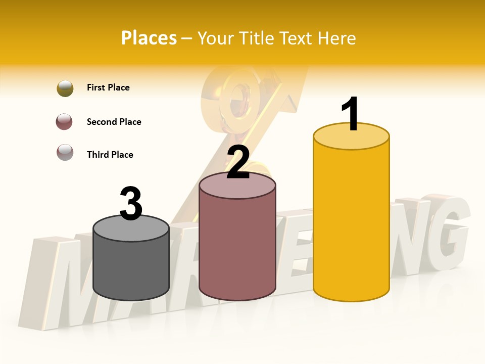 Three Dimensional Development Accumulation PowerPoint Template