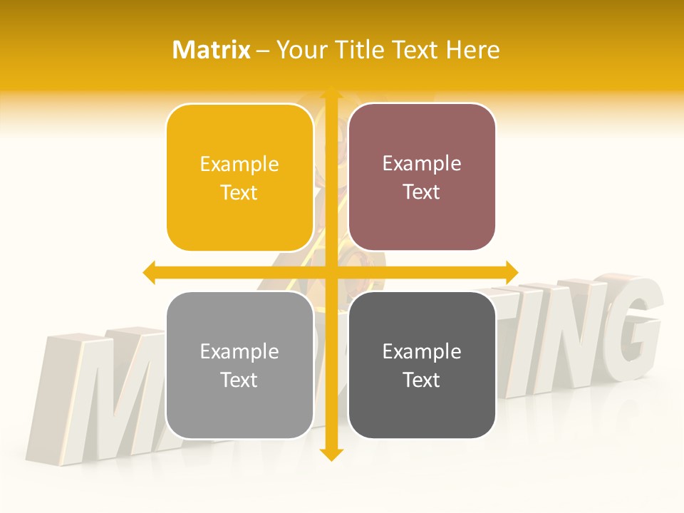 Three Dimensional Development Accumulation PowerPoint Template