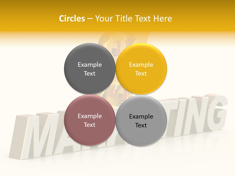 Three Dimensional Development Accumulation PowerPoint Template