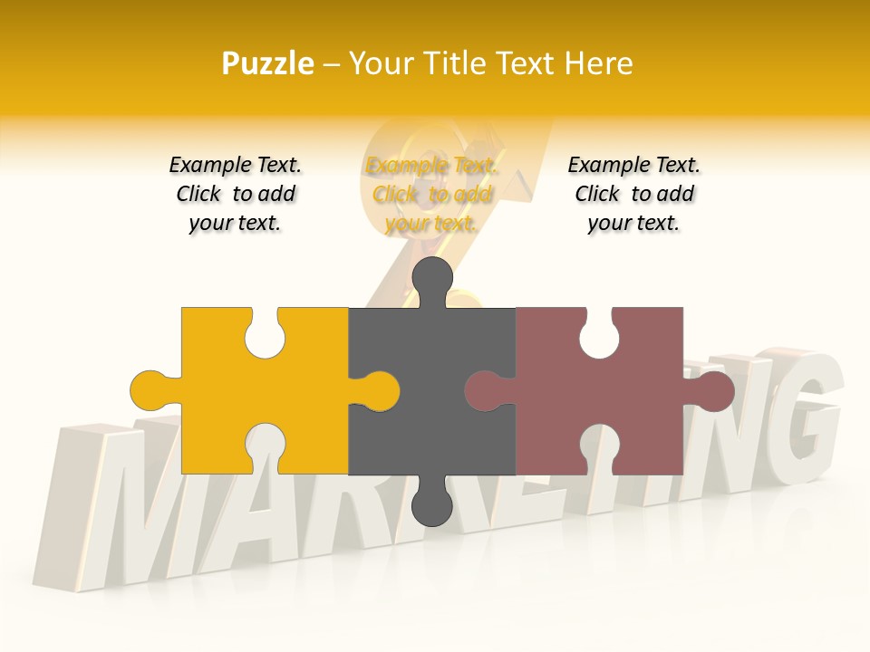 Three Dimensional Development Accumulation PowerPoint Template